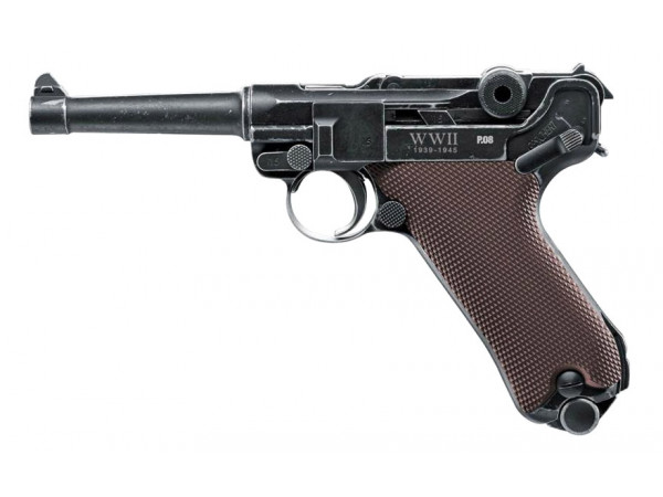 Pištoľ CO2 Legends P.08 End of WWII Edition, kal. 4,5mm BB